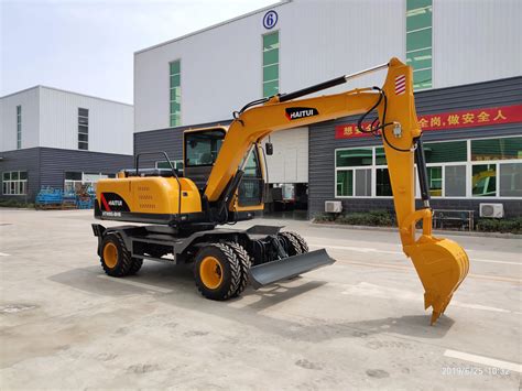 wheeled mini excavator|mini wheeled excavator for sale.